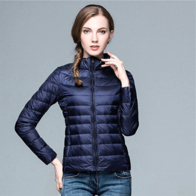 W&W Mode | Damen Jacke Elegante Leichte Daunenjacke Trendy & Bequem