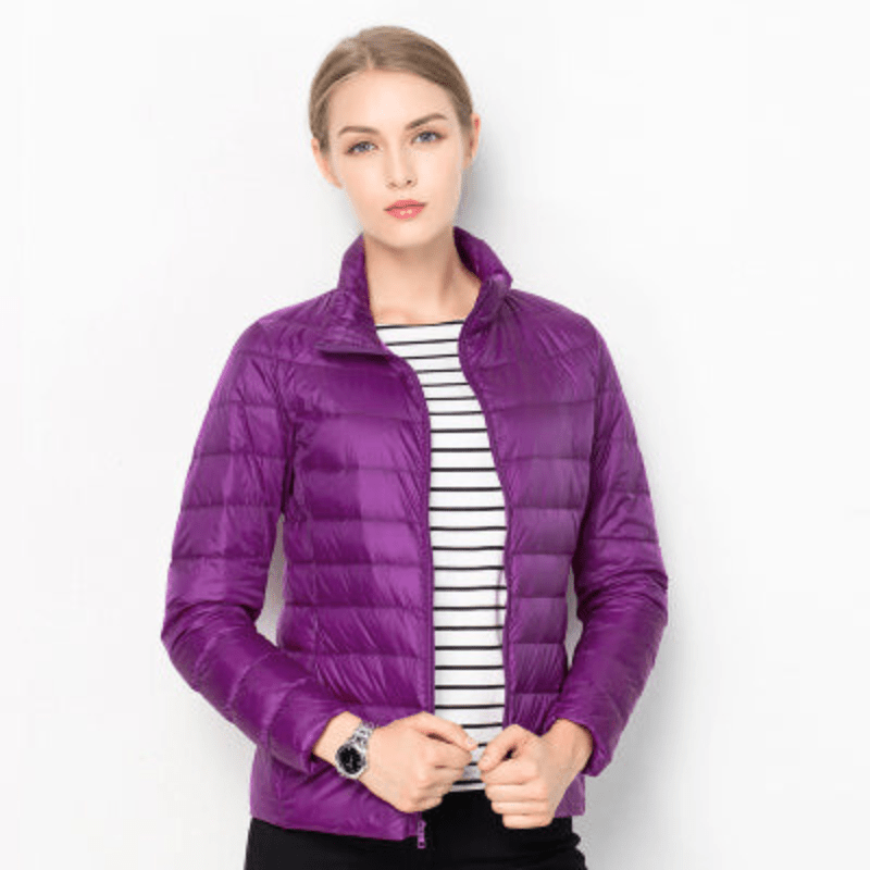 WW | Damen Jacke Elegante Leichte Daunenjacke Trendy & Bequem
