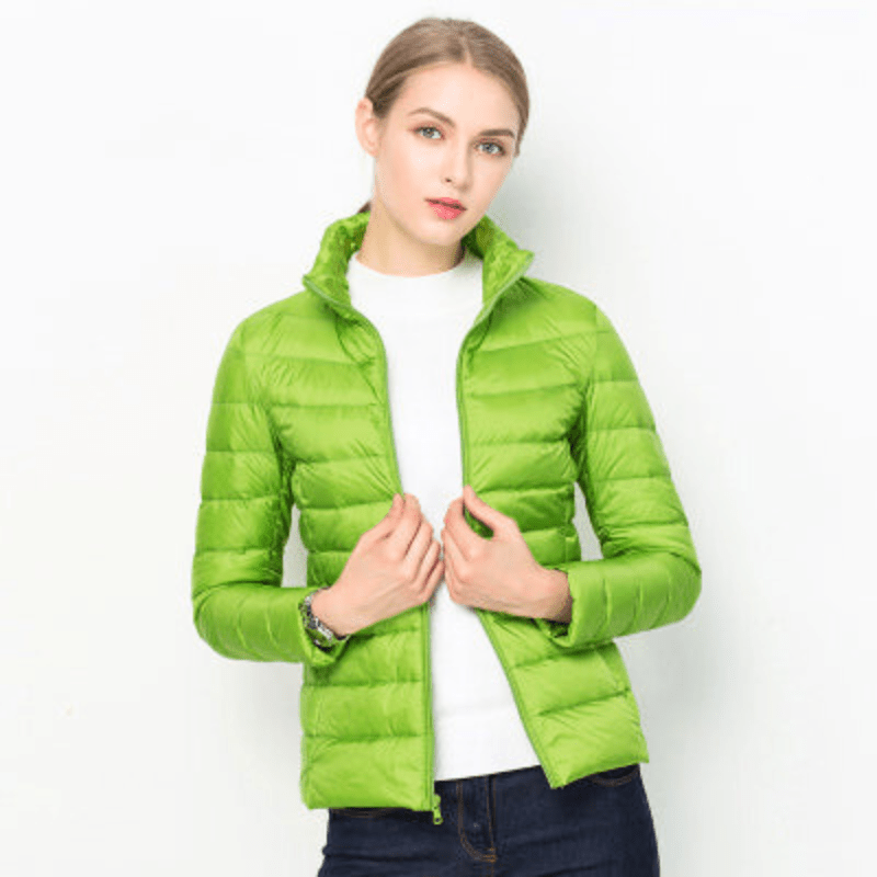 WW | Damen Jacke Elegante Leichte Daunenjacke Trendy & Bequem