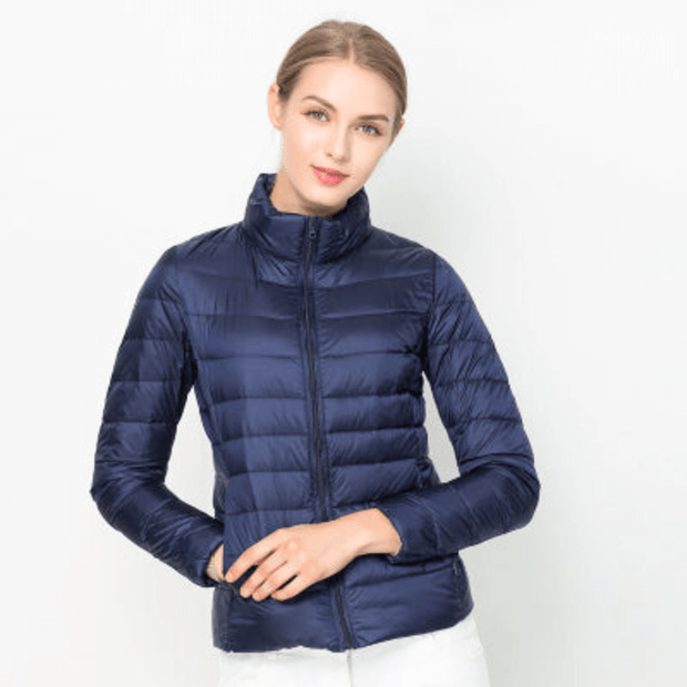 WW | Damen Jacke Elegante Leichte Daunenjacke Trendy & Bequem