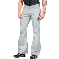 WW | Herren Hose Retro Flare Herrenhose Weinlese Kleidungsstil Trendiges Design