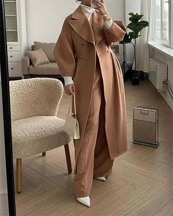 WOLFF | Trendy Wollmantel Trenchcoat für Damen