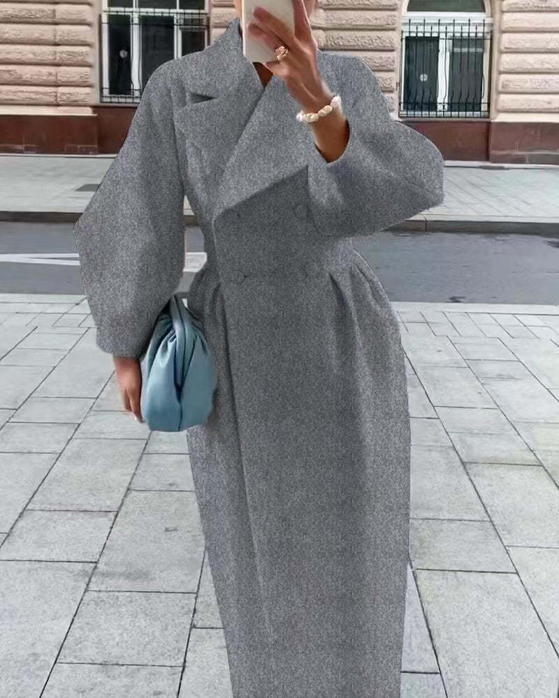 WOLFF | Trendy Wollmantel Trenchcoat für Damen