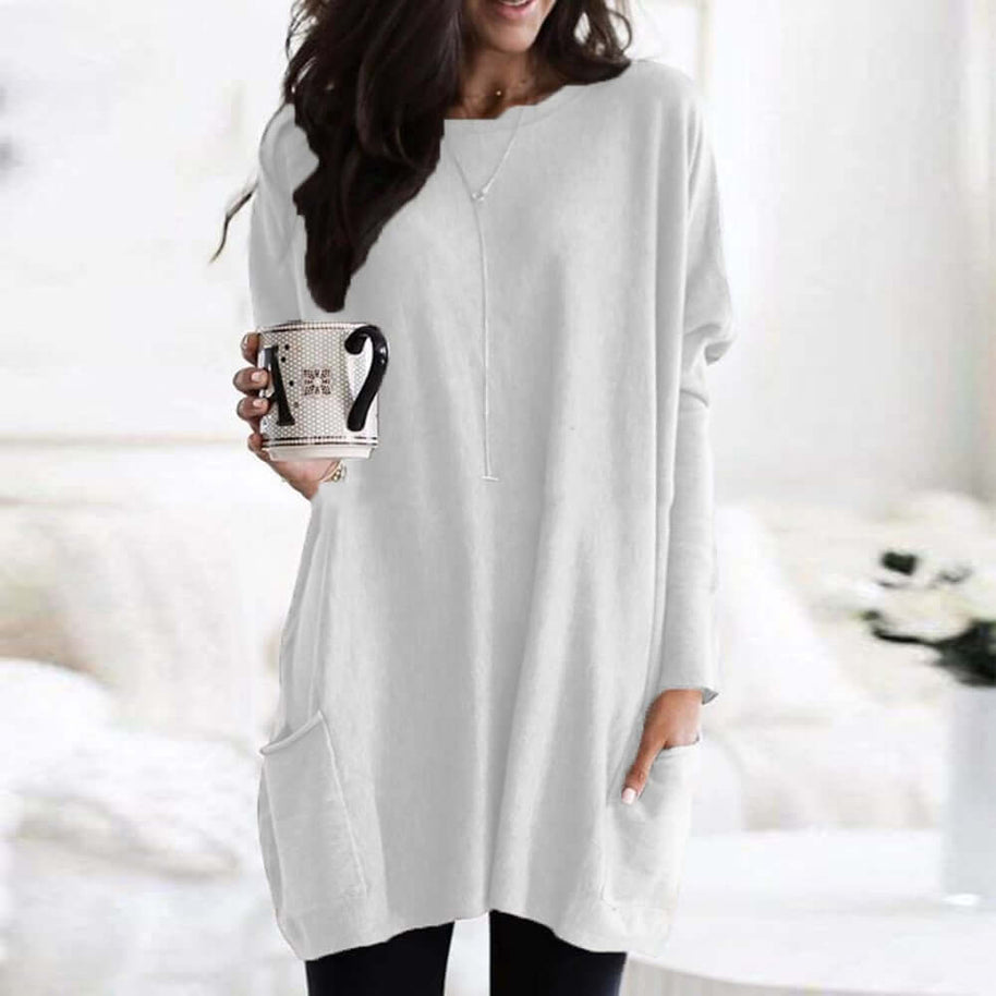 WW | Elegantes T-Shirt mit Tasche