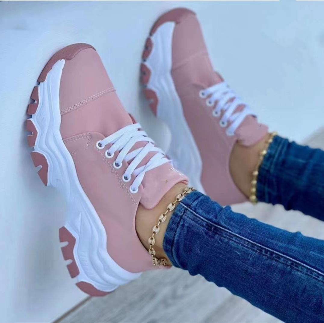 W&W Mode Sportschuhe für Damen-Spaziergänge und lässige Freizeit