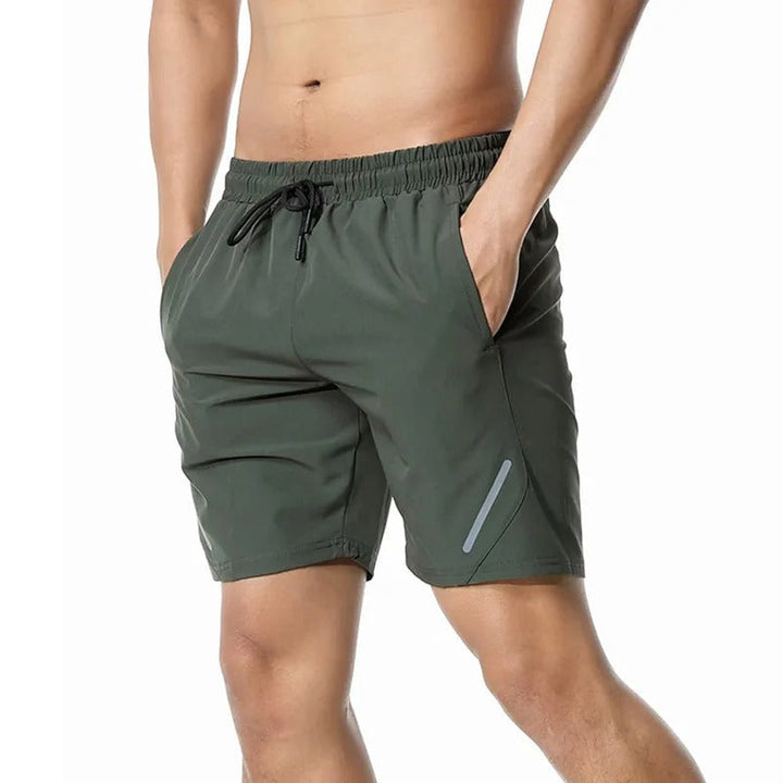 W&W Mode | Slim Fit Badehorts mit Seitentaschen aus Stretchstoff für Männer