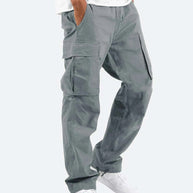 WW | Bequeme Herren Arbeitsbekleidungs Hose Mit Verstellbarem Bund Und Vielen Taschen