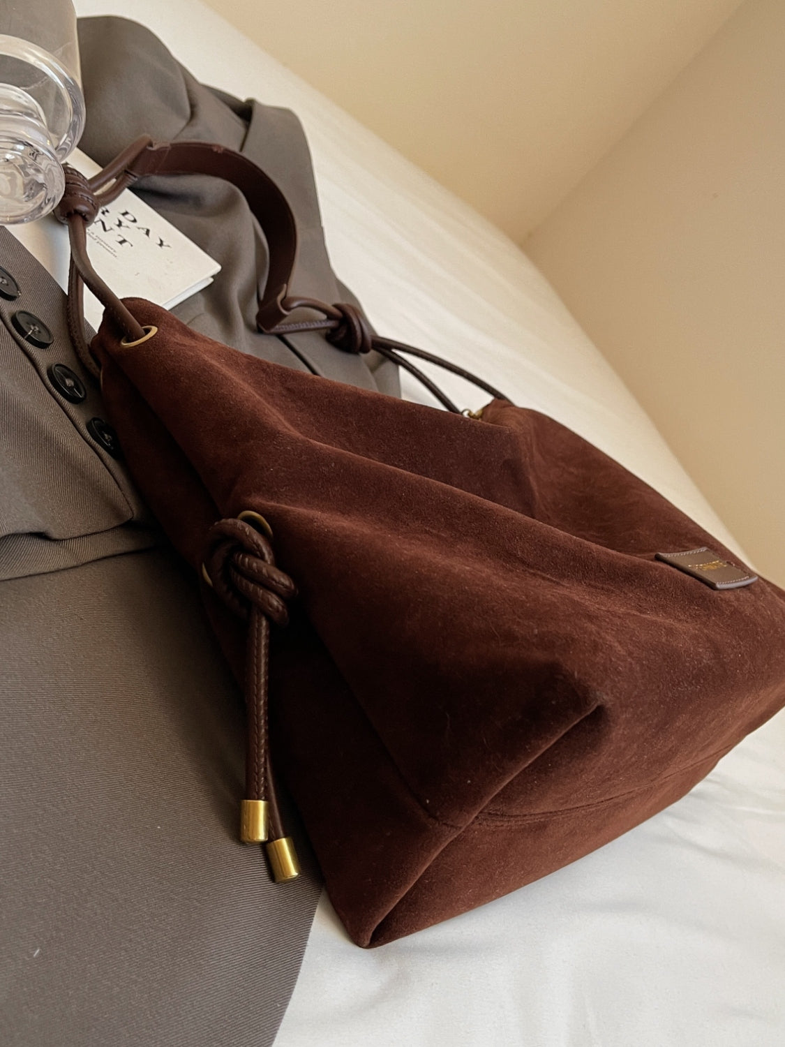 WW | Handtasche Aus Wildleder