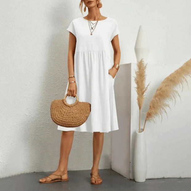 Sommerkleid aus Baumwolle