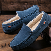 WW | Luxe Warme Gefütterte Mokassinschuhe Für Herren