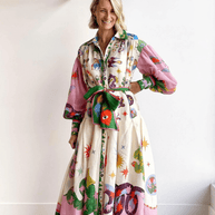 WW | Zeitloses Italienisches Kleid Mit Eleganz