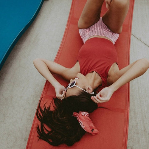 WW | Vintage Bikini-Top Hohe Taille