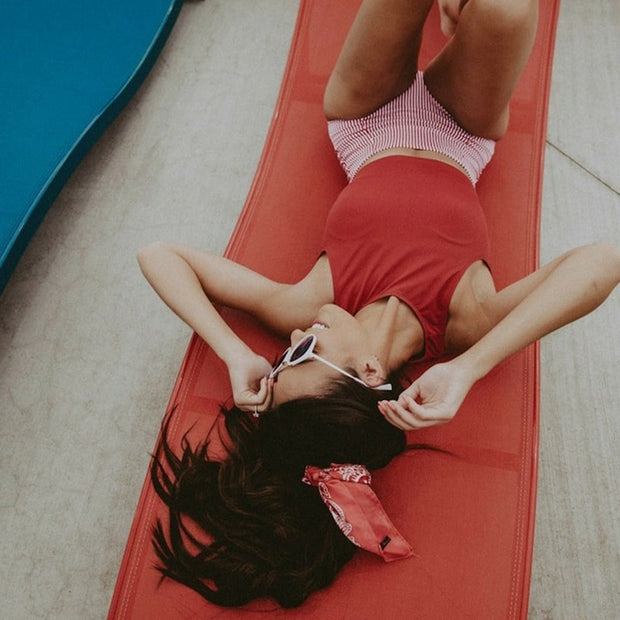 WW | Vintage Bikini-Top Hohe Taille