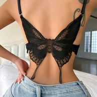 Chloe™ - Schmetterling Spitze Brallete