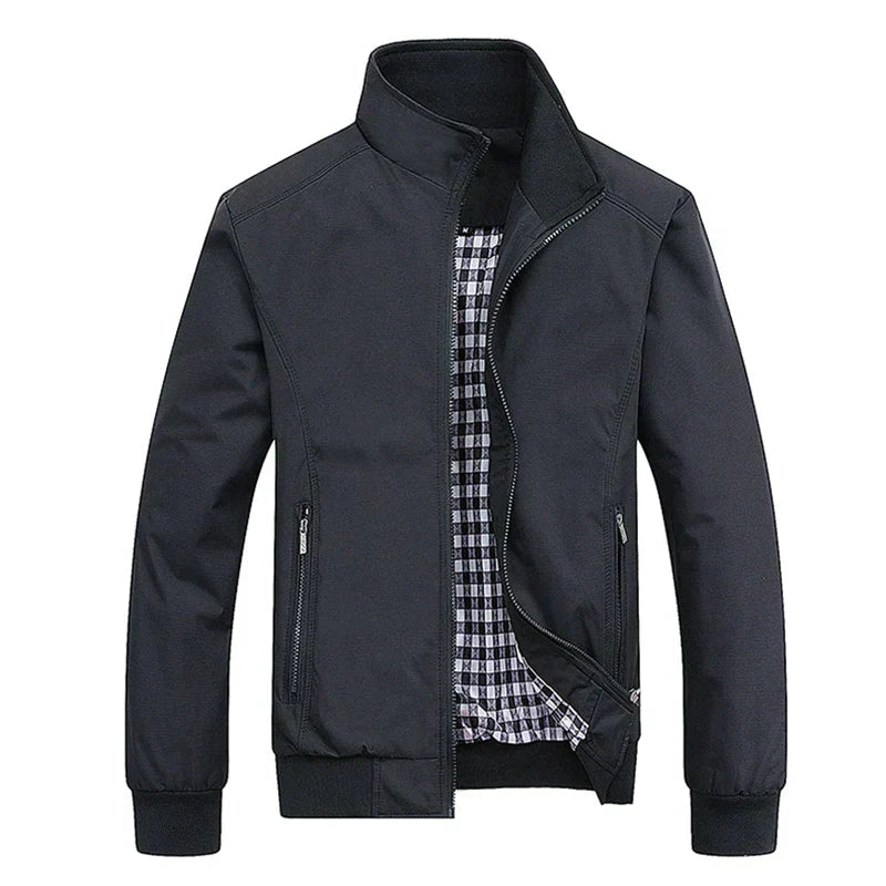 WW | Herrenjacke mit Reißverschlussdetail
