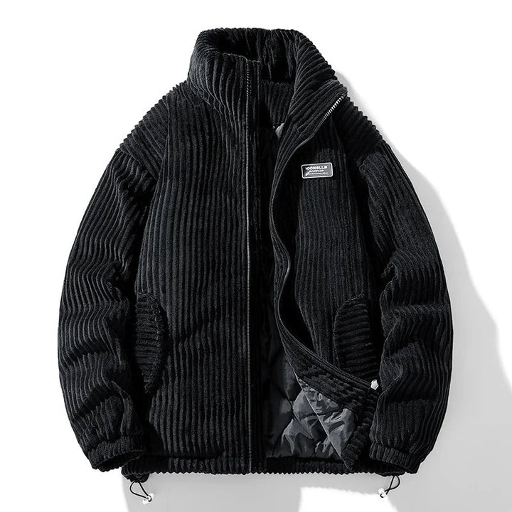W&W Mode | Gestepptes Cord-Samt-Jacke – Stil & Komfort Für Damen