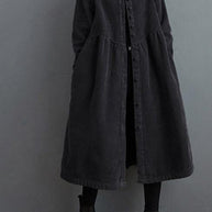 WW | Zeitlose Lange Cord-Jacke für Damen
