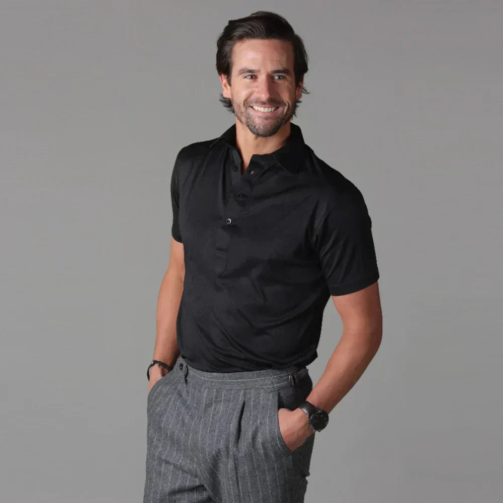 W&W Mode | Kleid-Polo mit Steifem Kragen