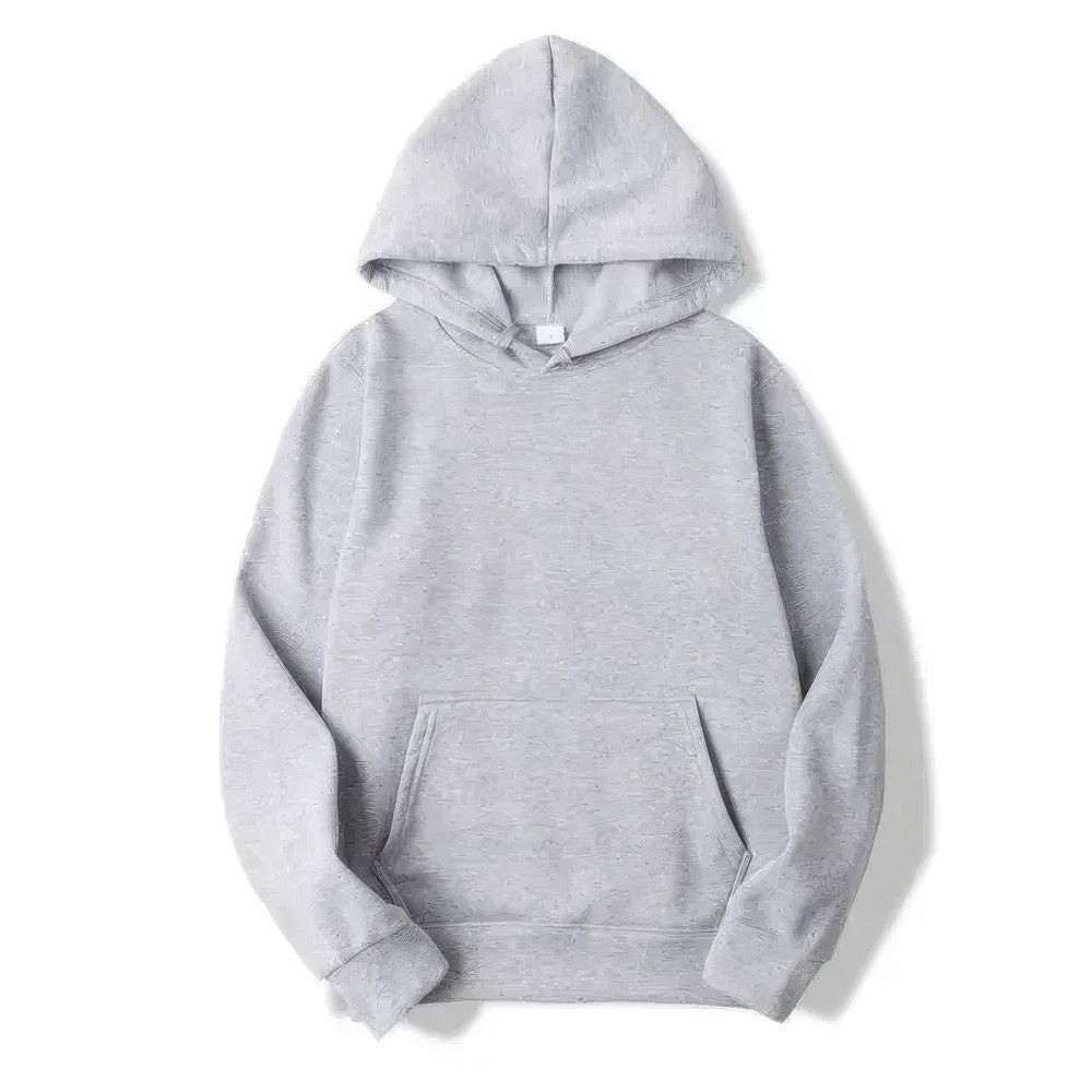 WW | Herren Blau Kapuzenpulli Übergröße Kapuzenpullover