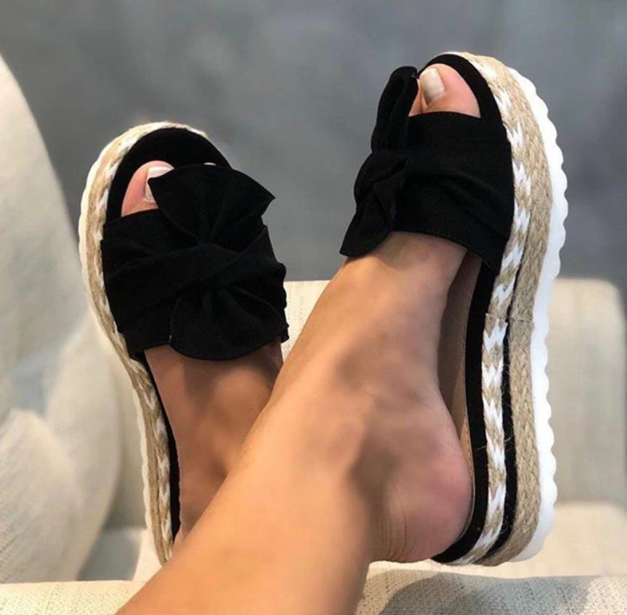 WW | Orthopädische Sandalen mit Schleife