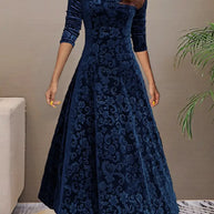 WW - Elegantes ausgestelltes A-Linien-Kleid
