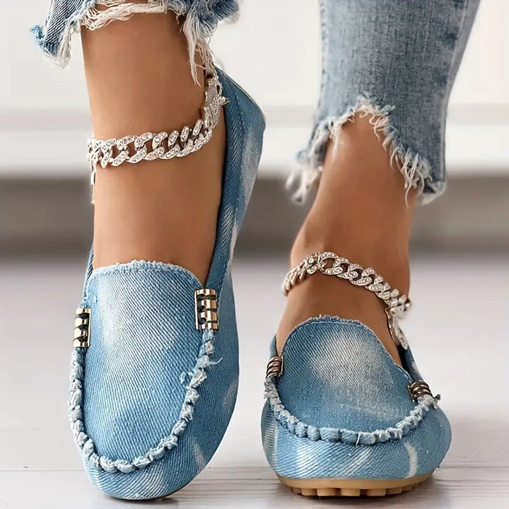 W&W Mode | mit Denim-Design und entspanntem Sitz Für Frauen