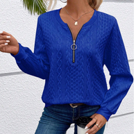 WW | Eleganter Pullover mit Reißverschluss