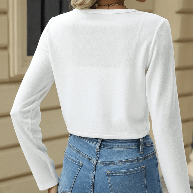 WW | Eleganter Bolero Blazer Vielseitiger Stil Für Die Moderne Frau Damen Top