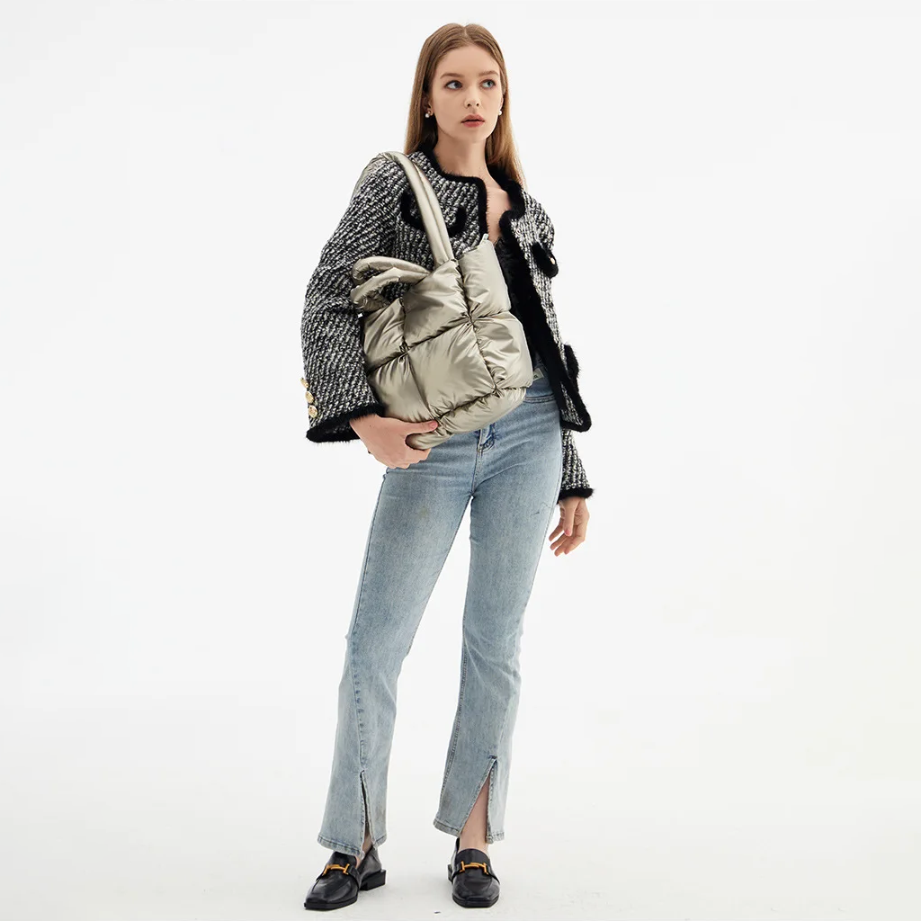 WW | Puffer Schultertasche