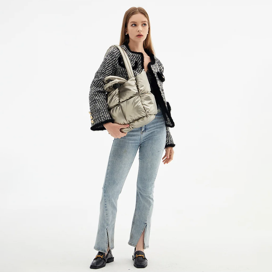 WW | Puffer Schultertasche