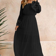WW | Bohemian Baumwollspitzen Maxikleid