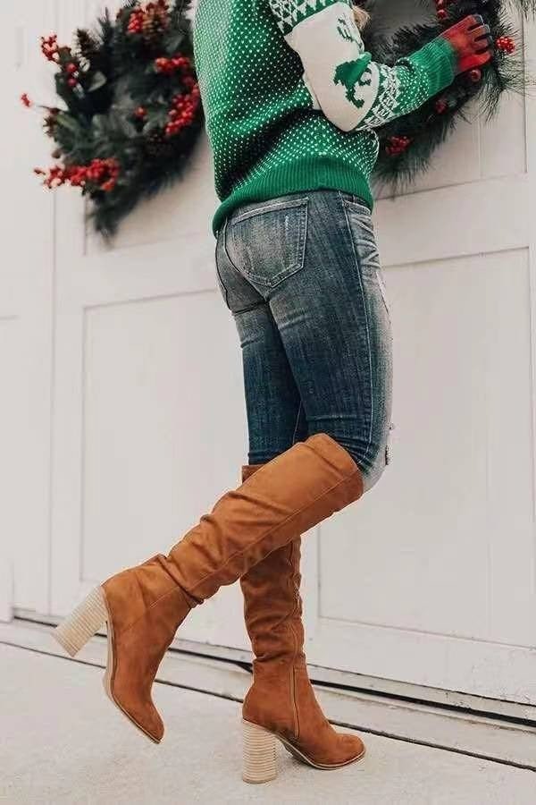 W&W Mode | Eleganter Stiefel in Knielänge