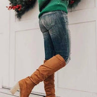 WW | Eleganter Stiefel in Knielänge