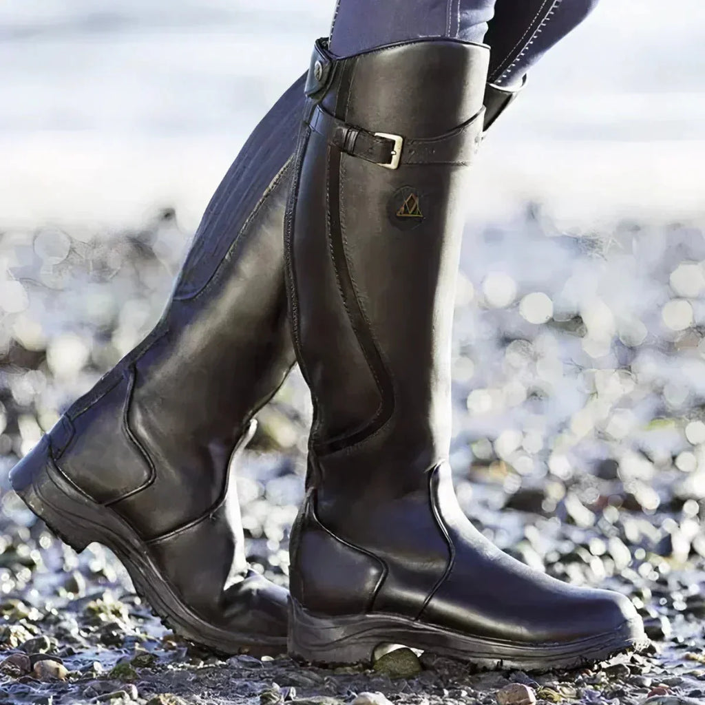 WW | Wasserdichte Stiefel mit Schließen Unter Dem Knie