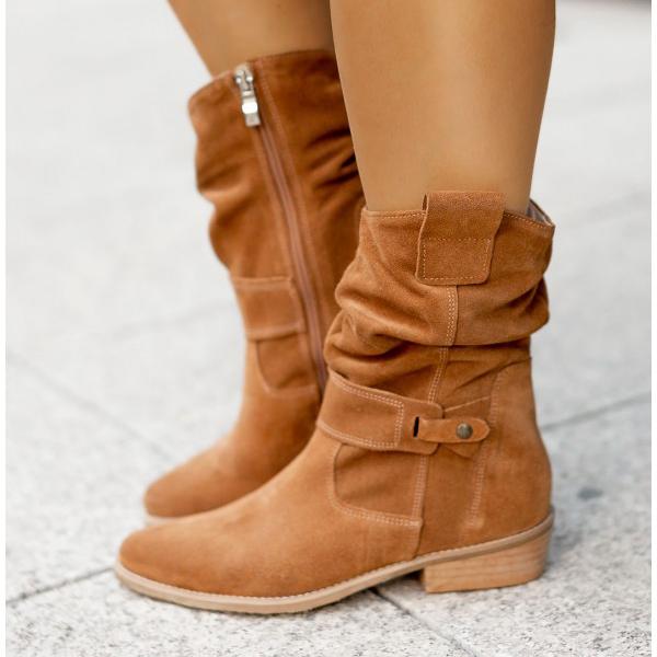 Damen Stiefeletten mit bequemem Einstieg und vielseitigem Design