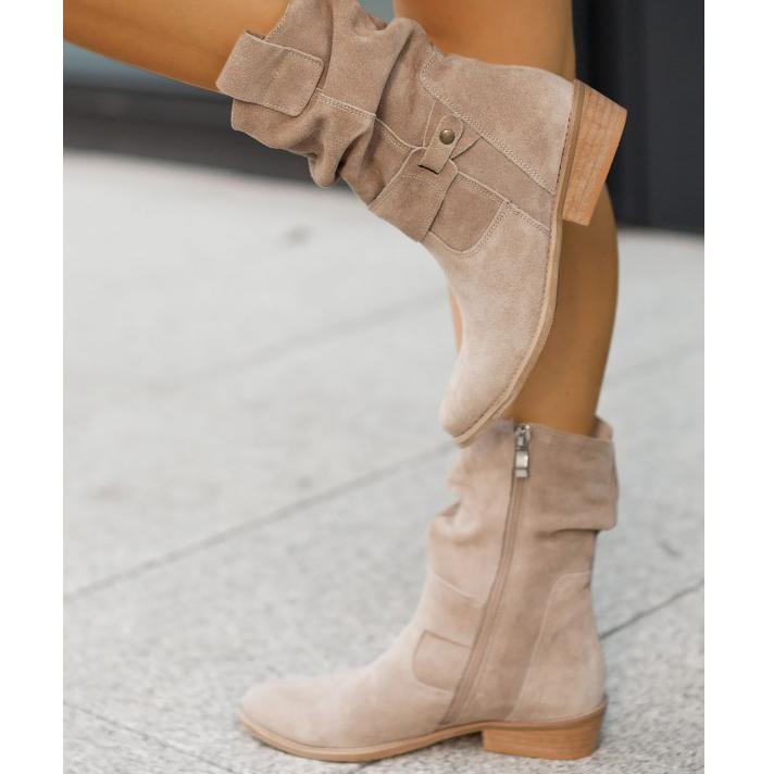 Damen Stiefeletten mit bequemem Einstieg und vielseitigem Design