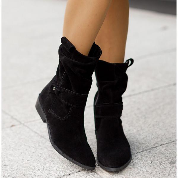 Damen Stiefeletten mit bequemem Einstieg und vielseitigem Design