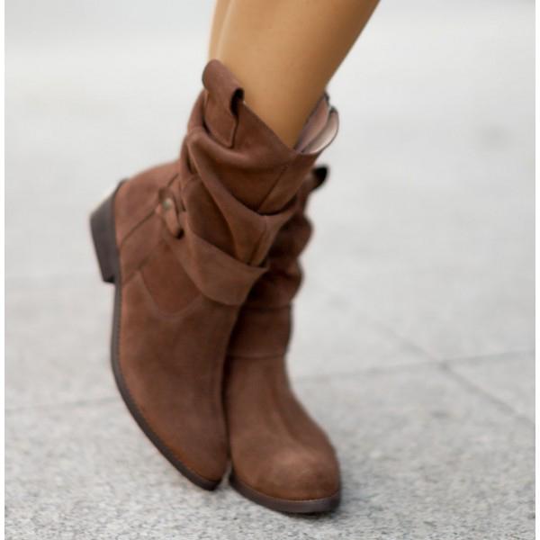 Damen Stiefeletten mit bequemem Einstieg und vielseitigem Design