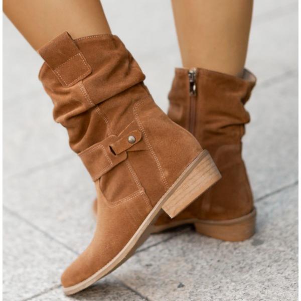 Damen Stiefeletten mit bequemem Einstieg und vielseitigem Design