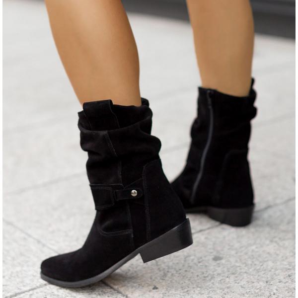 Damen Stiefeletten mit bequemem Einstieg und vielseitigem Design