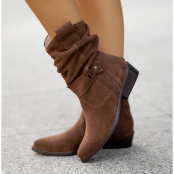 Damen Stiefeletten mit bequemem Einstieg und vielseitigem Design