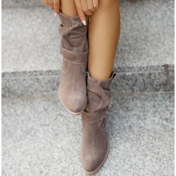 Damen Stiefeletten mit bequemem Einstieg und vielseitigem Design