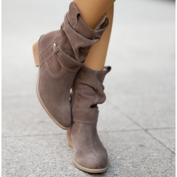 Damen Stiefeletten mit bequemem Einstieg und vielseitigem Design
