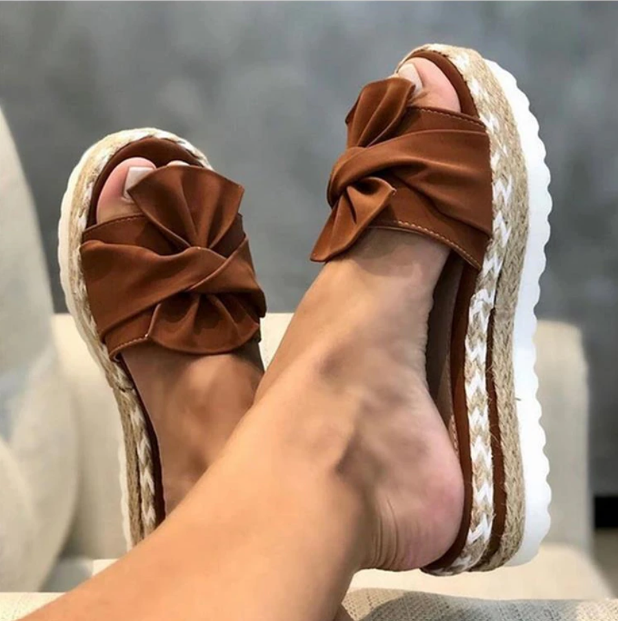 WW | Orthopädische Sandalen mit Schleife