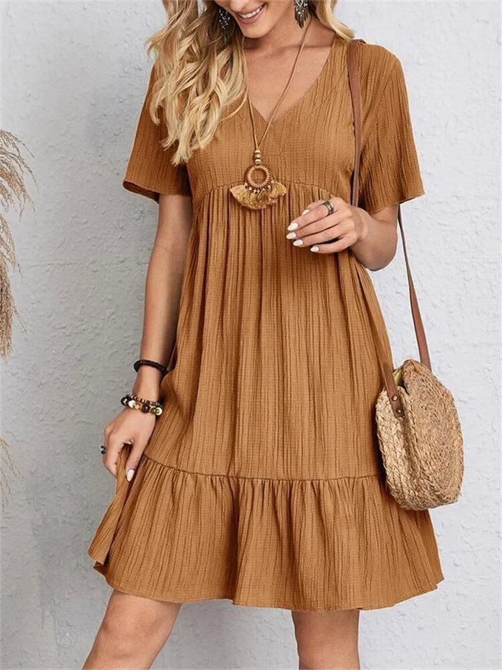 Verve | V-Ausschnitt Kleid