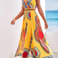 BRIA - Jumpsuit mit afrikanischem Druck im Dashiki-Stil