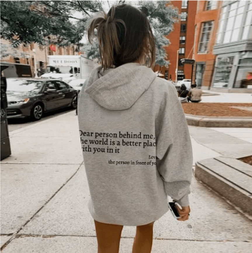 WW | Übergröße Kapuzenpulli Damen Jumper Sweatshirt