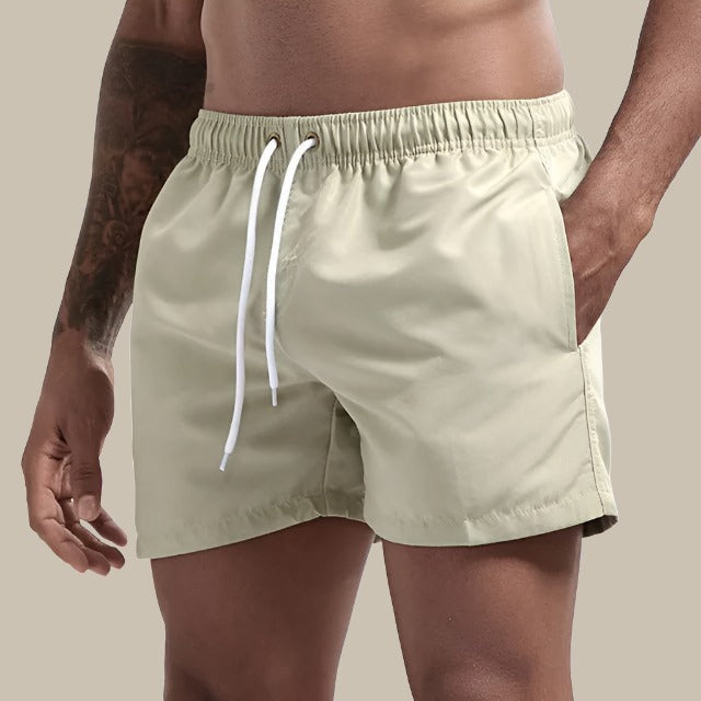 W&W Mode | Badeshorts Mit Kordelzug Und Taschen Für Herren