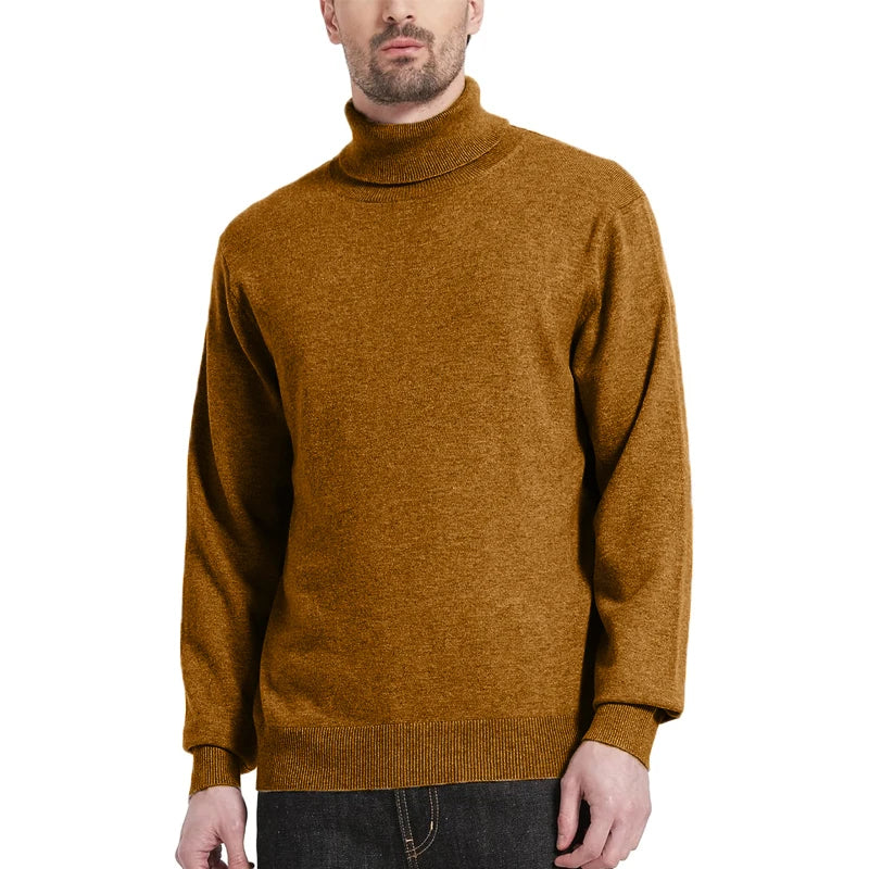 WW | Lässiger Rollkragenpulli Für Männer