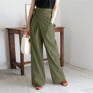 W&W - Elegante Wickelhose mit hoher Taille